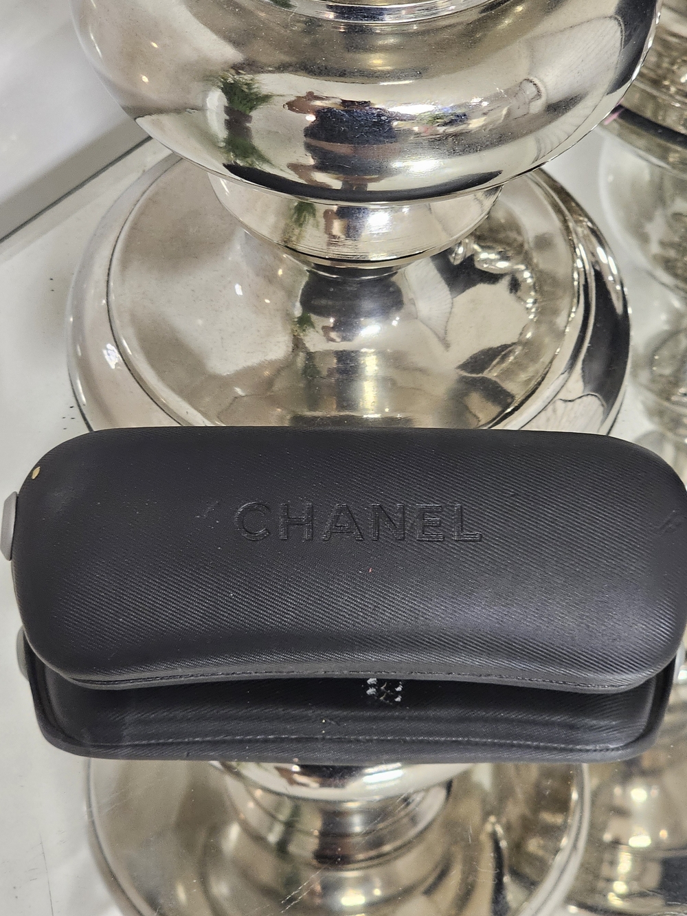 Chanel Black Eyewear Sunglasses Case